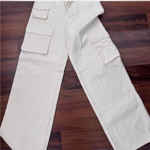 TNA Women's Cream Cargo Pants